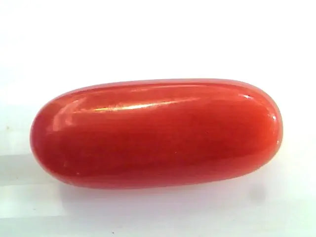 8.66 Ct Untreated Natural Premium Italian Red Coral Gemstone AAA