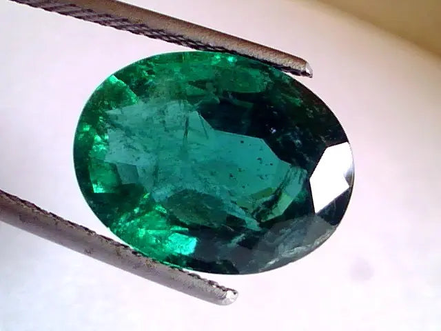 8.68 Ct Untreated Natural Zambian Emerald,Real Panna vvs clean