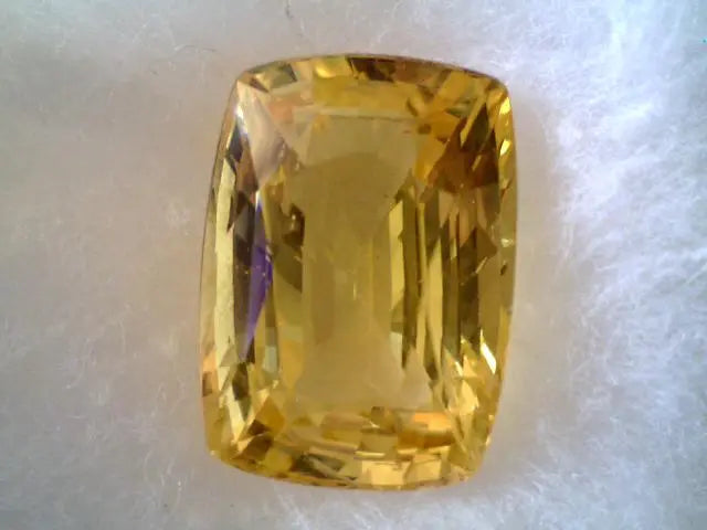 8.69 Ct Untreated Unheated Top Grade Natural Yellow Sapphire AAA