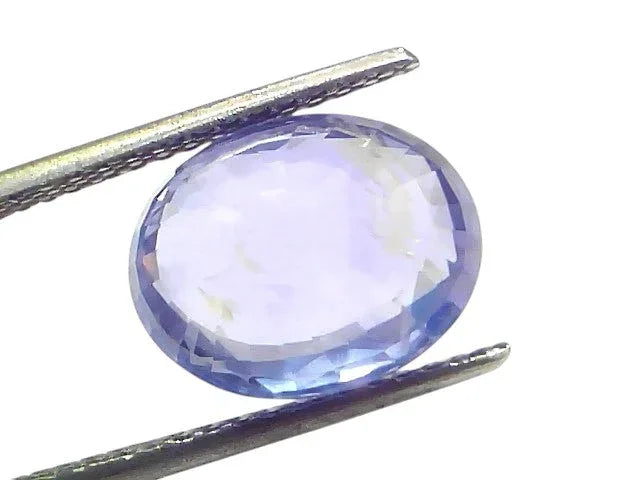 8.79 Ct IGI Certified Unheated Untreated Natural Burma Blue Sapphire - Venus Gems