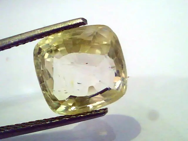 8.82 Ct Unheated Untreated Natural Ceylon Yellow Sapphire Gems