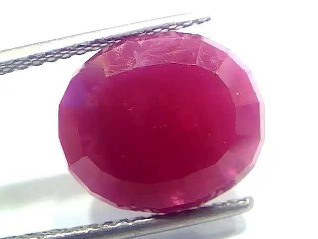 8.80 Ct Certified Unheated Untreated Natural New Burma Ruby Manik Stone