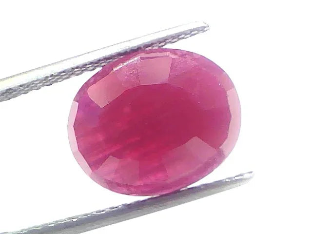 8.98 Ct Certified Unheated Untreated Natural New Burma Ruby - Venus Gems