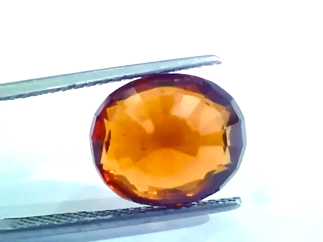 8.60 Ct Untreated Natural Ceylon Gomedh/Hessonite Gemstone - Venus Gems