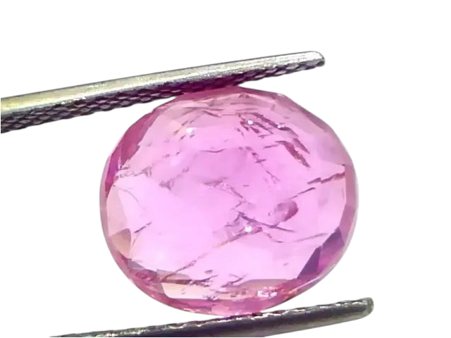 8.27 Ct GII Certified Unheated Untreated Natural Old Burma Ruby AAA - Venus Gems