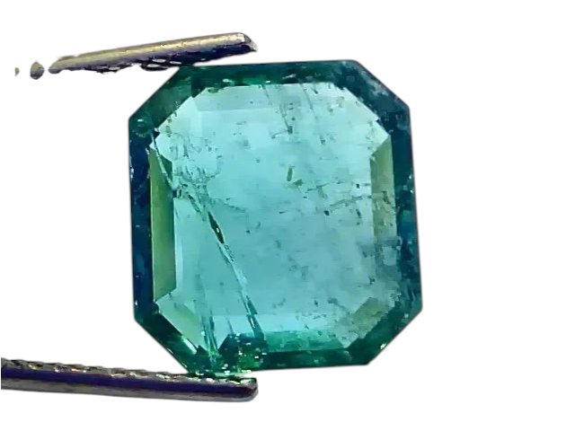 8.45 Ct IGI Certified Untreated Natural Zambian Emerald Gemstone AAA - Venus Gems