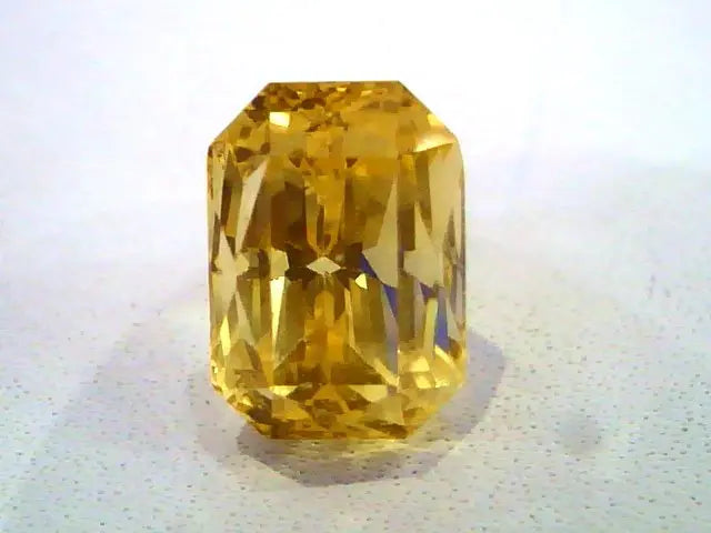 8 Ct Unheated Untreated Natural Burma Yellow Sapphire **RARE**