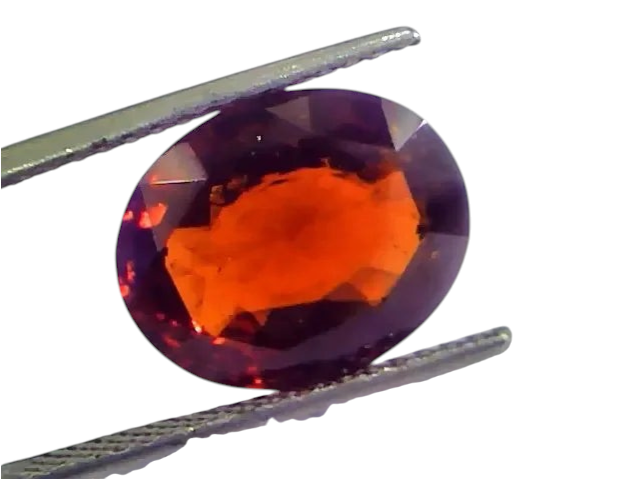 8.18 Ct Unheated Untreated Natural Ceylon Gomedh/Hessonite - Venus Gems