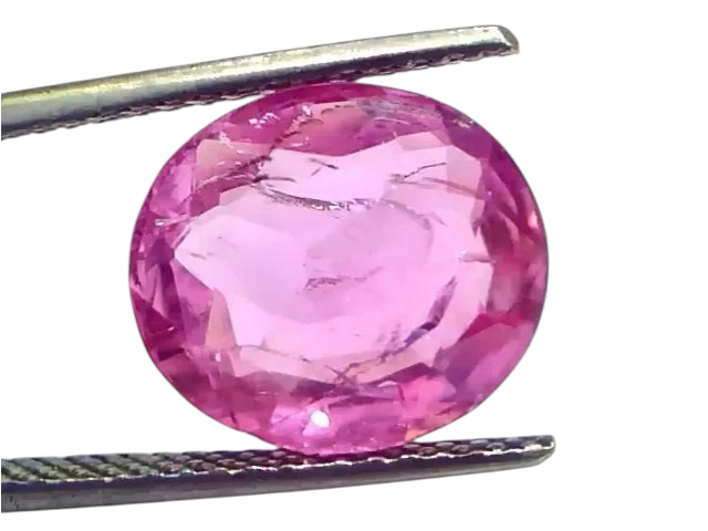 8.27 Ct GII Certified Unheated Untreated Natural Old Burma Ruby AAA - Venus Gems