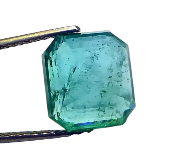 8.45 Ct IGI Certified Untreated Natural Zambian Emerald Gemstone AAA - Venus Gems