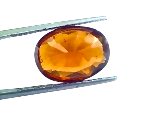 8.89 Ct Untreated Natural Ceylon Gomedh/Hessonite Gemstone - Venus Gems