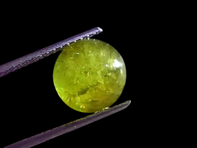 8.65 Ct Certified Untreated Natural Chrysoberyl Cats Eye,Lehsunia - Venus Gems