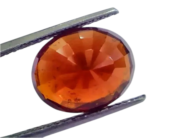 8.18 Ct Unheated Untreated Natural Ceylon Gomedh/Hessonite - Venus Gems
