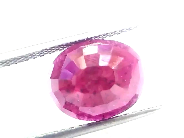8.15 Ct GII Certified Unheated Untreated Natural New Burma Ruby - Venus Gems