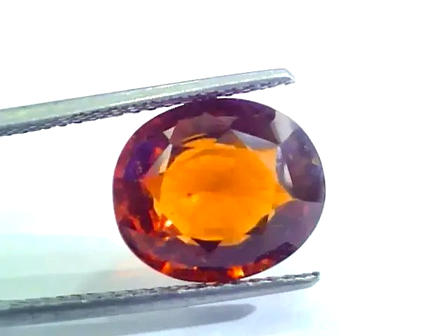 8.60 Ct Untreated Natural Ceylon Gomedh/Hessonite Gemstone - Venus Gems