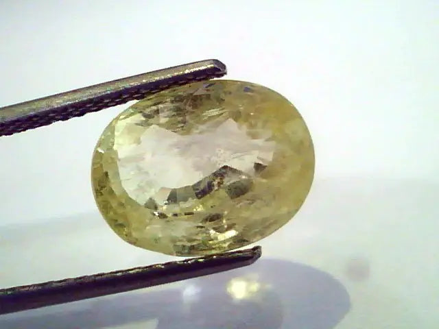 9.03 Ct Unheated Untreated Natural Ceylon Yellow Sapphire Gems