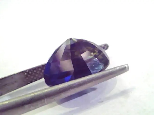9.09 Ct Unheated Untreated Natural Ceylon Deep Blue Sapphire AAAAA