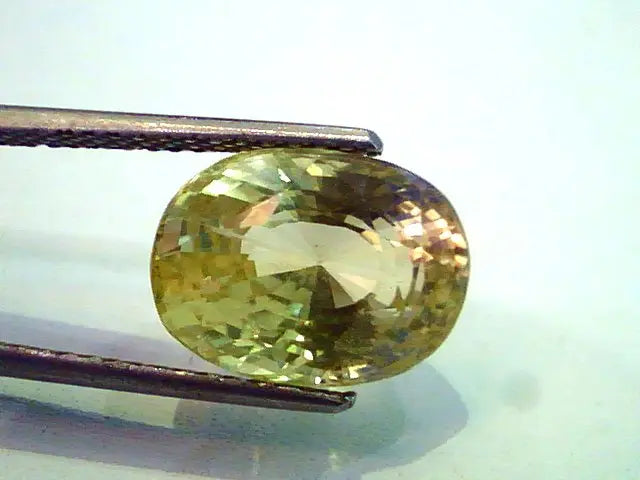 9.23 Ct Unheated Untreated Natural Ceylon Yellow Sapphire Gems