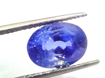 9.28 Ct Unheated Untreated Natural Ceylon Blue Sapphire Neelam AAAAA