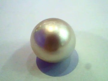 9.44 Ct Certified Natural Round South Sea Pearl,Moti Certified