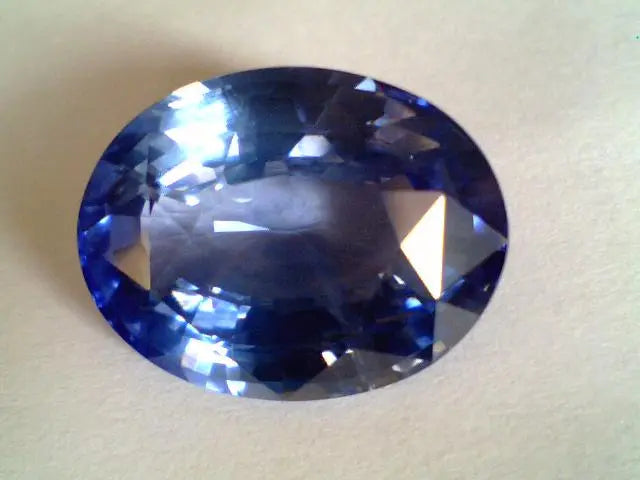 9.5 Ct Untreated Natural Ceylon Blue Sapphire Premium Colour A++