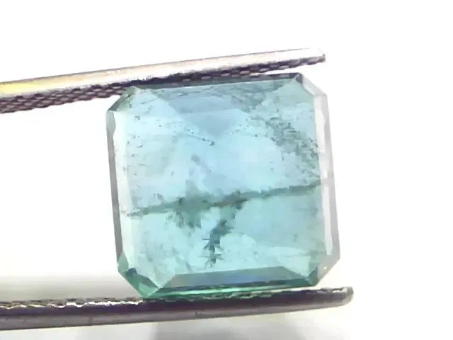 9.66 Ct Certified Untreated Natural Zambian Emerald Gemstone Panna - Venus Gems