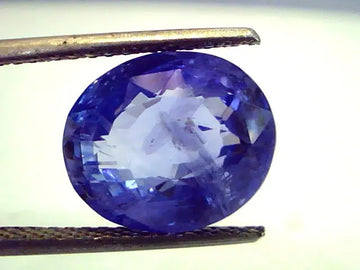 9.83 Ct Untreated Natural Ceylon Blue Sapphire Neelam Gemstone