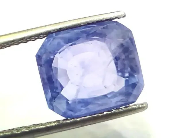 9.83 Ct IGI Certified Unheated Untreated Natural Ceylon Blue Sapphire - Venus Gems