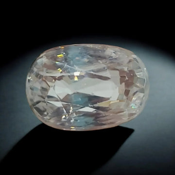 9.88 Ct 10.94 Ratti Natural White Zircon Gemstone For Venus AAAAA - Venus Gems