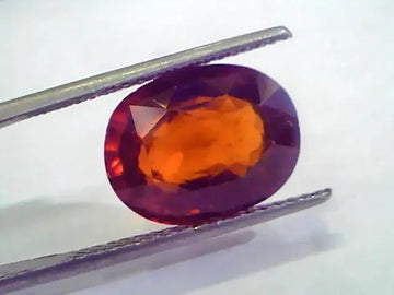 9.98 Ct Untreated Premium Natural Ceylon Gomedh/Hessonite - Venus Gems