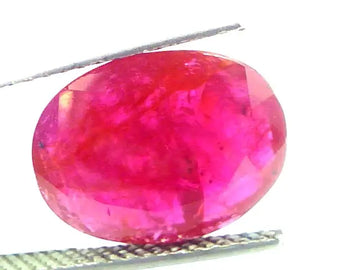 9.93 Ct Unheated Untreated GII certified Natural Ruby **RARE**