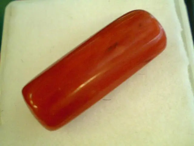 8.25 Carat Italian Red Coral Gemstones,Real Moonga