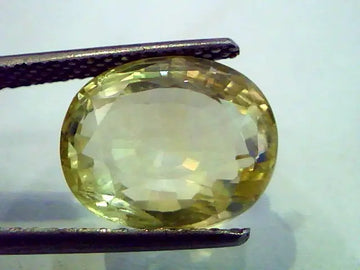 8.85 Ct Unheated Untreated Natural Ceylon Yellow Sapphire Gems