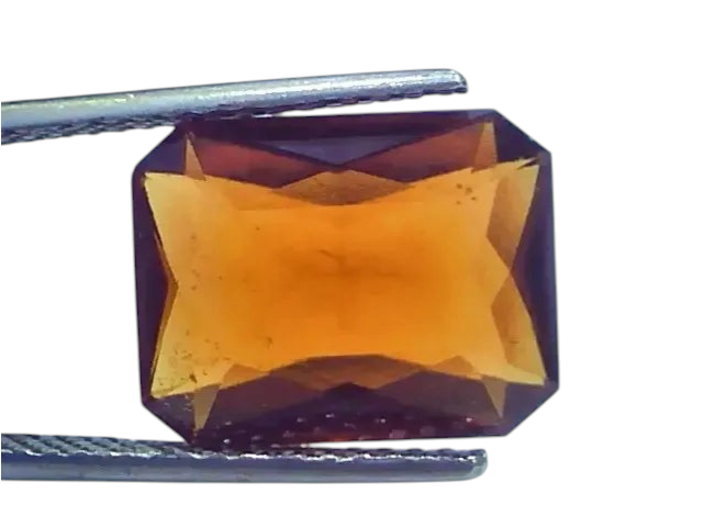 9.83 Ct Untreated Natural Ceylon Gomedh/Hessonite Gemstone - Venus Gems