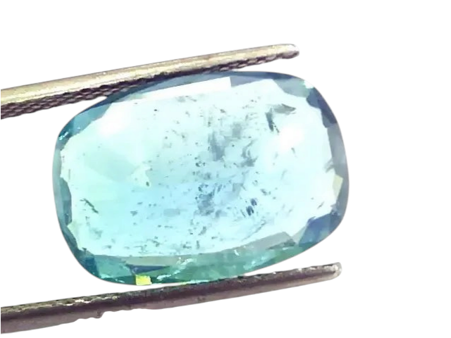 9.29 Ct Untreated Natural Zambian Emerald Gemstone Panna Stone - Venus Gems