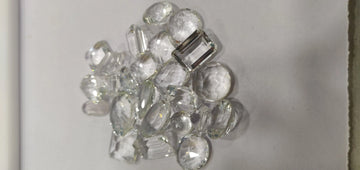 2-20 Carat White Topaz Gemstone Substitute Stone for White Pukhraj