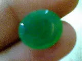5.25 Carat Natural Onyx Gemstones,Sub For Natural Emerald