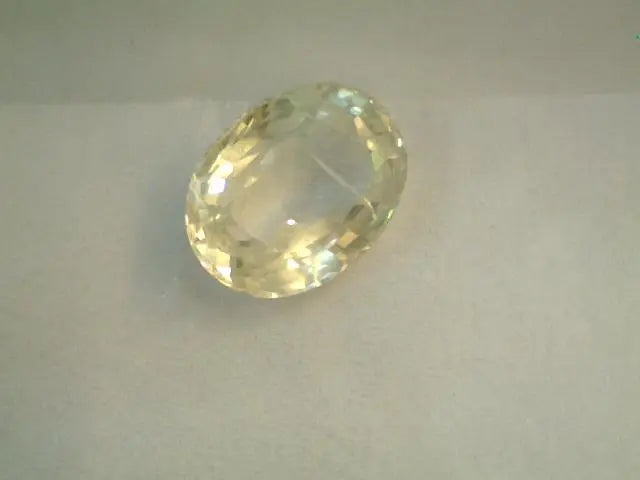 5.18 Carat Unheated Untreat Natural Srilankan Yellow Sapphire