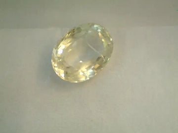 5.18 Carat Unheated Untreat Natural Srilankan Yellow Sapphire