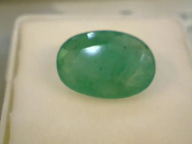 6.25 Carat Natural Zambian Emerald,Real Panna Gemstone A++
