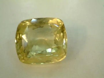 8.54 CARAT UNHEATED UNTREATED NATURAL YELLOW SAPPHIRE GEMSTONE