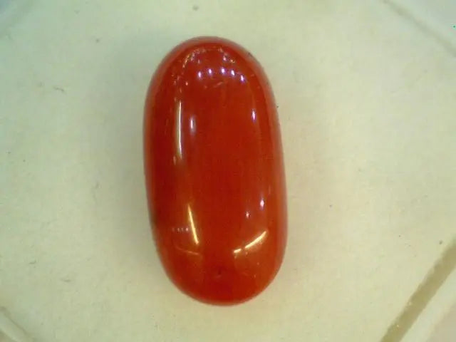 2.85 Natural Italian Coral Oval Shaped,Real Moonga