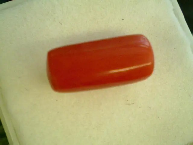 5.37 Carat Natural Red Coral Italian Gemstone,Real Moonga