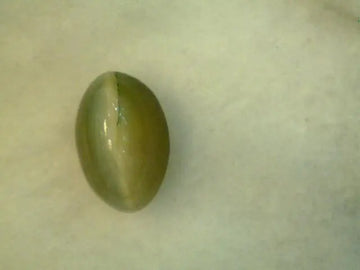 3.25 Carat Natural Chrysoberyl Quartz Cats Eye Gemstone