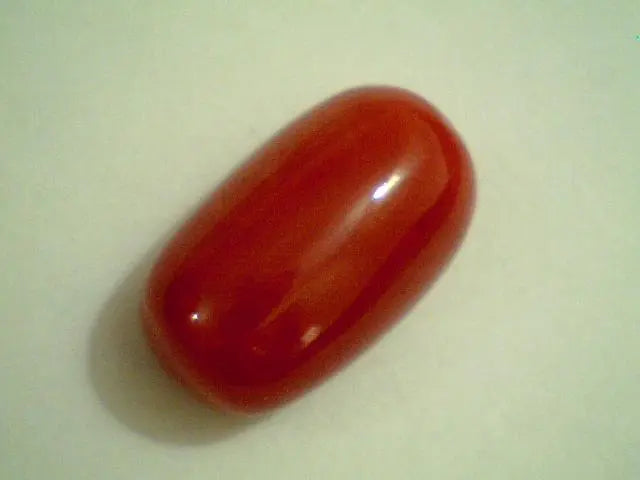 Big 12.65 Ct Natural Red Italian Coral,Real Moonga Gemstones