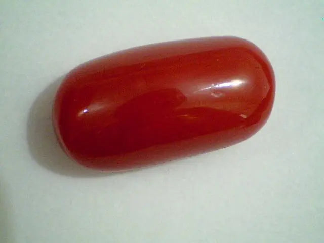 Huge 14.28 Ct Natural Red Italian Coral,Real Moonga Gemstones