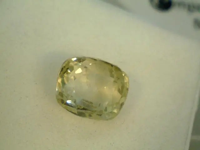 2.9 Ct Unheated Untreated Natural Ceylon Yellow Sapphire,Pukhraj
