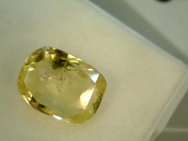 2.9 Ct Unheated Untreated Natural Ceylon Yellow Sapphire,pukhraj