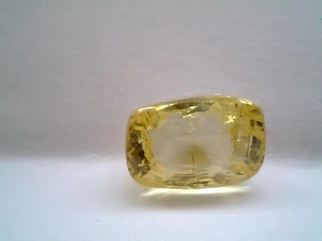 4.38 Carat Premium Colour Unheated Untreated Yellow Sapphire