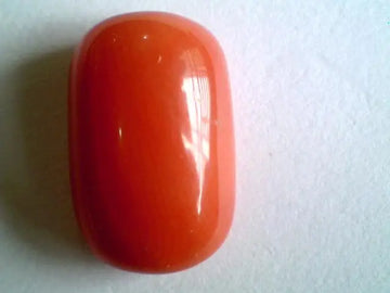 9.60 Carat Natural Red Italian Red Coral,Real Moonga Gemstone